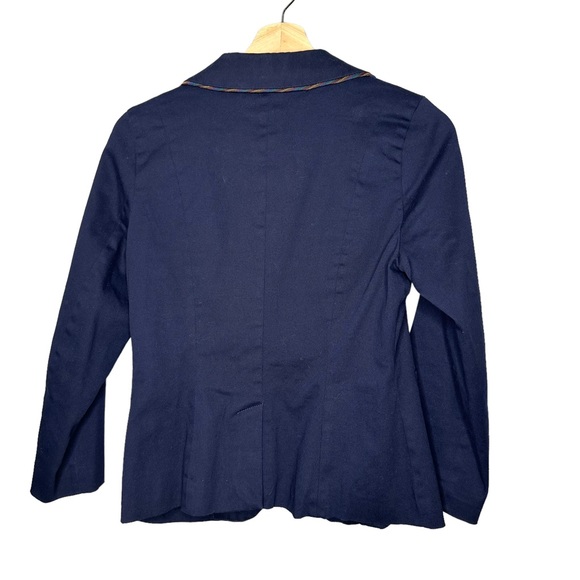 Modcloth Legendary Lifestyle Blazer Rainbow Trim - Picture 5 of 7